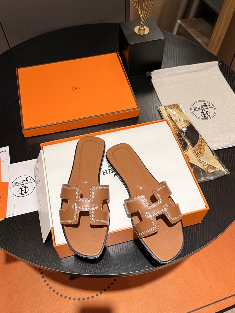 Hermes Slippers